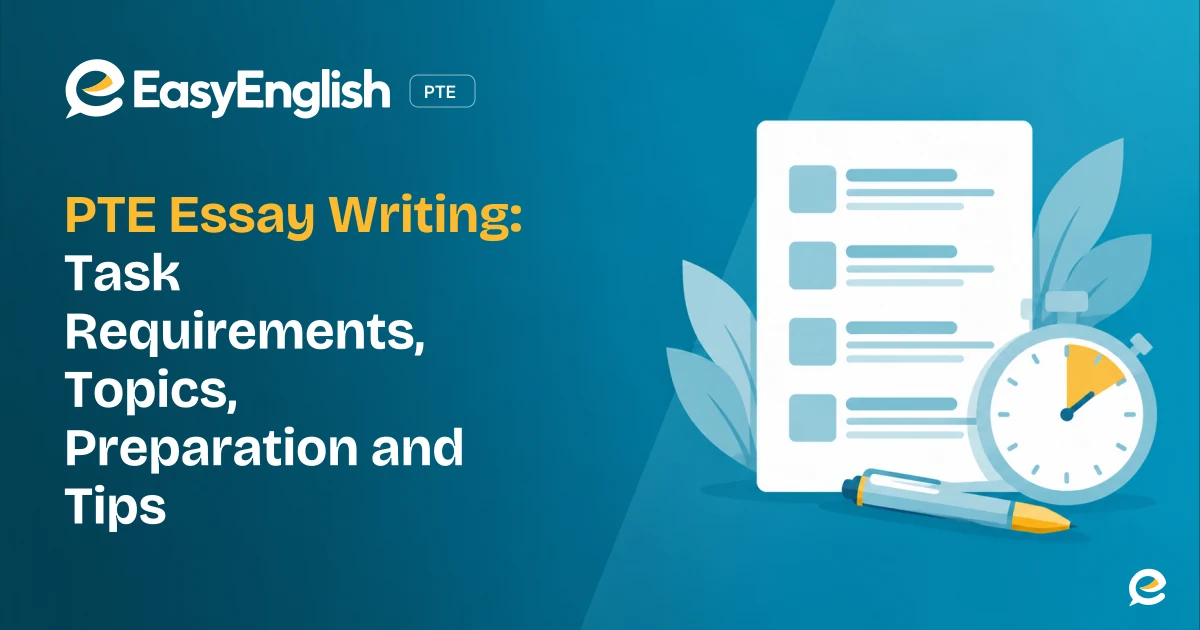 PTE Write Essay Guide