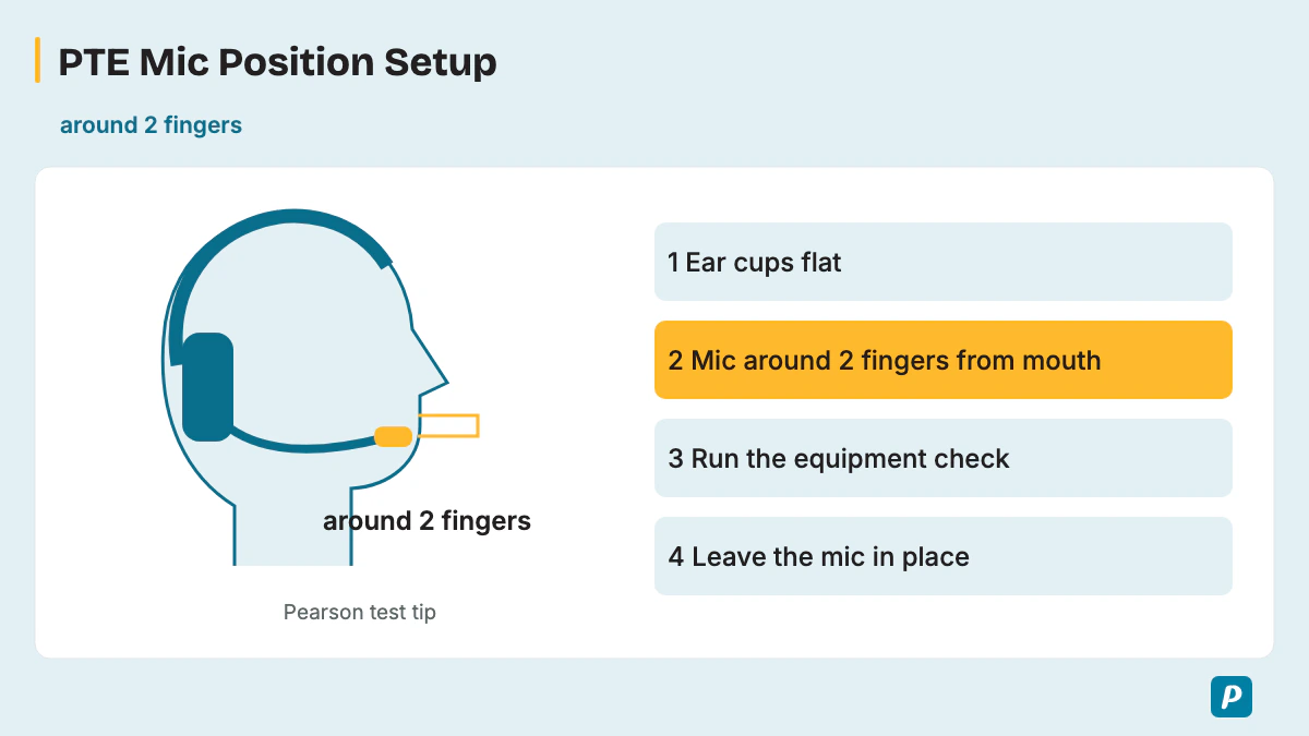 PTE Mic Position Setup