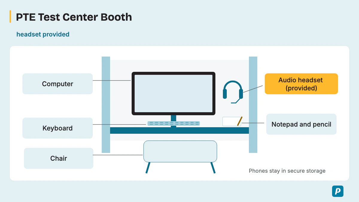 PTE Test Center Booth